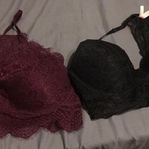 Two Victoria secret pink bras !!